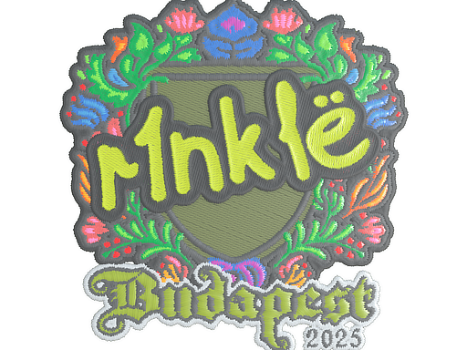 Sticker | r1nkle (Embroidered) | Budapest 2025 image