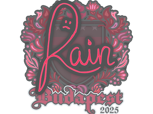 Sticker | rain | Budapest 2025 image