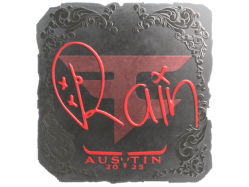 Sticker | rain (Foil) | Austin 2025 image