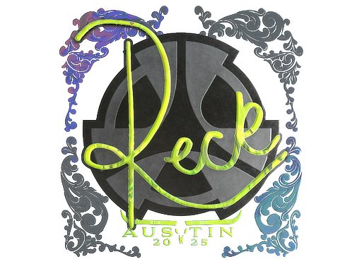 Sticker | reck (Holo) | Austin 2025 image