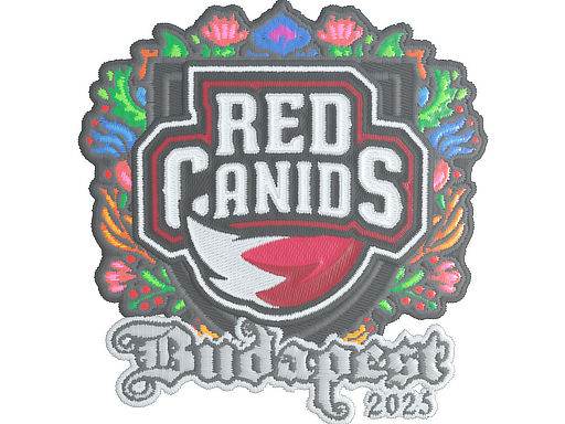 Sticker | RED Canids (Embroidered) | Budapest 2025 image