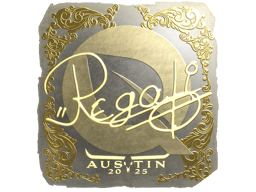Sticker | regali (Gold) | Austin 2025 image