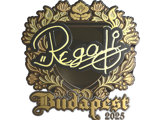 Sticker | regali (Gold) | Budapest 2025 image