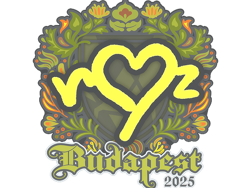 Sticker | ropz | Budapest 2025 image