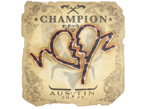 Sticker | ropz (Champion) | Austin 2025 image