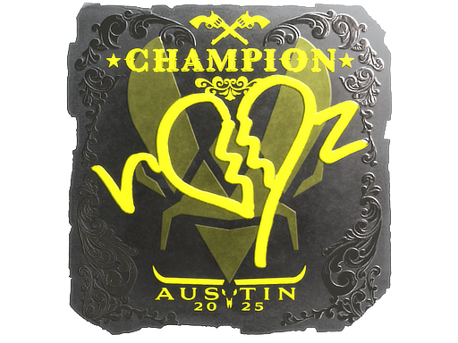 Sticker | ropz (Foil, Champion) | Austin 2025 image