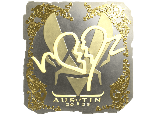 Sticker | ropz (Gold) | Austin 2025 image