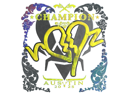 Sticker | ropz (Holo, Champion) | Austin 2025 image