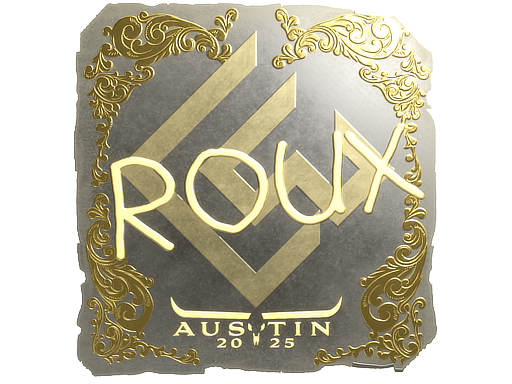 Sticker | ROUX (Gold) | Austin 2025 image