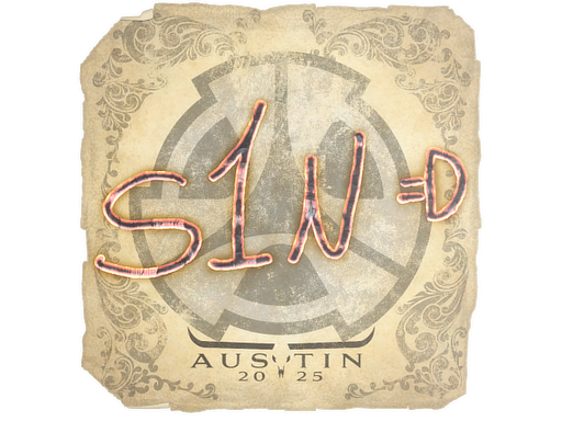Sticker | s1n | Austin 2025 image
