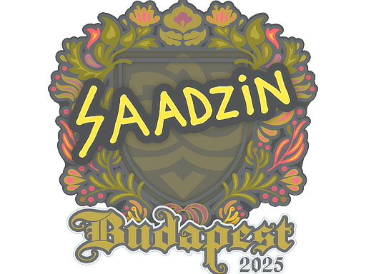 Sticker | saadzin | Budapest 2025 image