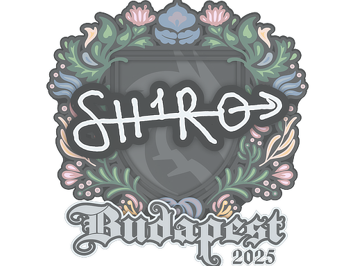 Sticker | sh1ro | Budapest 2025 image