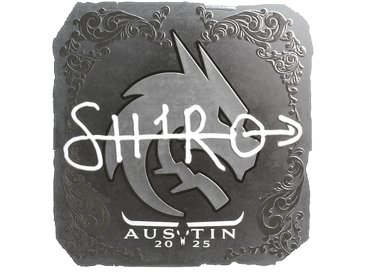 Sticker | sh1ro (Foil) | Austin 2025 image