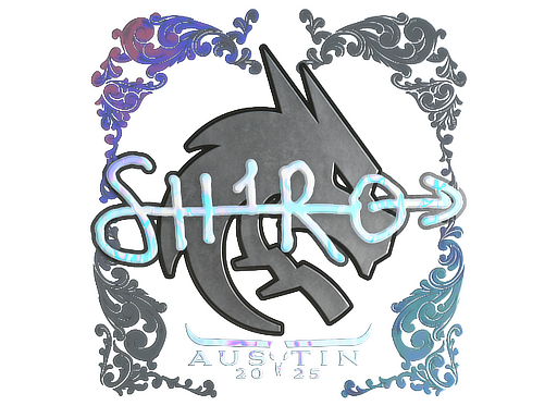 Sticker | sh1ro (Holo) | Austin 2025 image