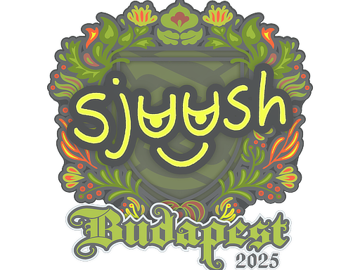 Sticker | sjuush | Budapest 2025 image