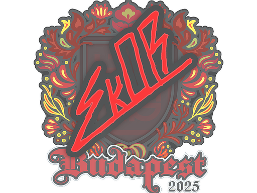 Sticker | sk0R | Budapest 2025 image