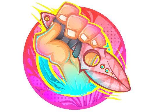 Sticker | Skelly Stabby image