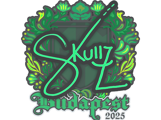 Sticker | skullz | Budapest 2025 image