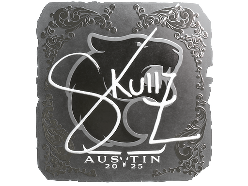 Sticker | skullz (Foil) | Austin 2025 image