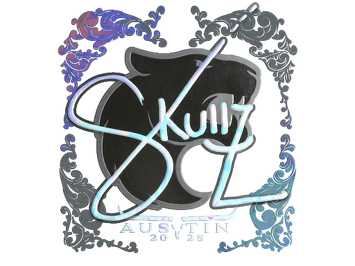 Sticker | skullz (Holo) | Austin 2025 image