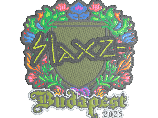 Sticker | slaxz- (Embroidered) | Budapest 2025 image