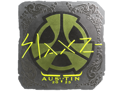 Sticker | slaxz- (Foil) | Austin 2025 image