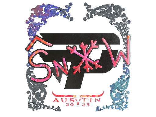Sticker | snow (Holo) | Austin 2025 image
