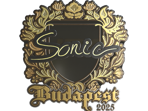 Sticker | Sonic (Gold) | Budapest 2025 image