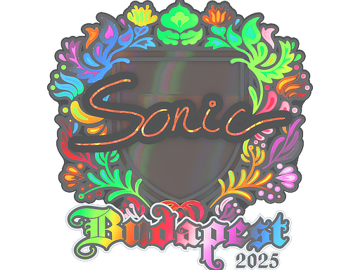 Sticker | Sonic (Holo) | Budapest 2025 image
