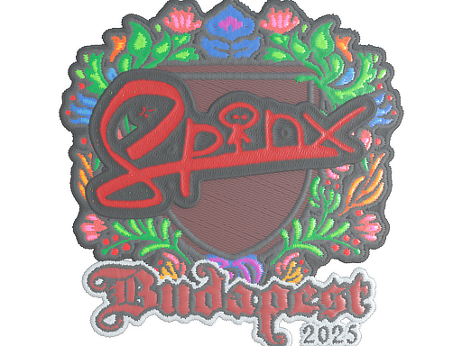 Sticker | Spinx (Embroidered) | Budapest 2025 image