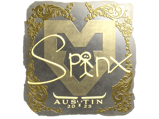 Sticker | Spinx (Gold) | Austin 2025 image