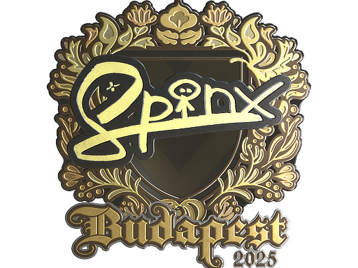 Sticker | Spinx (Gold) | Budapest 2025 image
