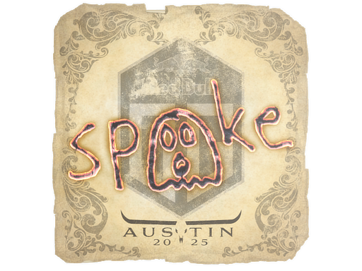 Sticker | spooke | Austin 2025 image