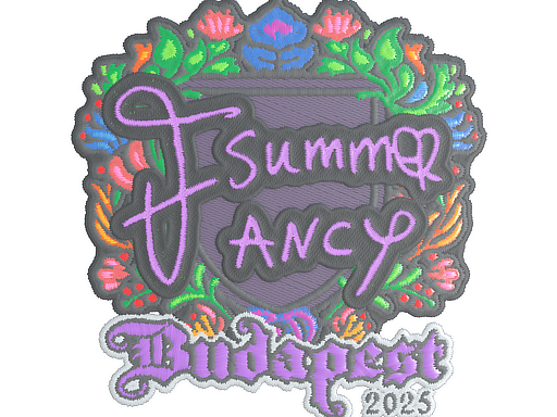 Sticker | Summer (Embroidered) | Budapest 2025 image
