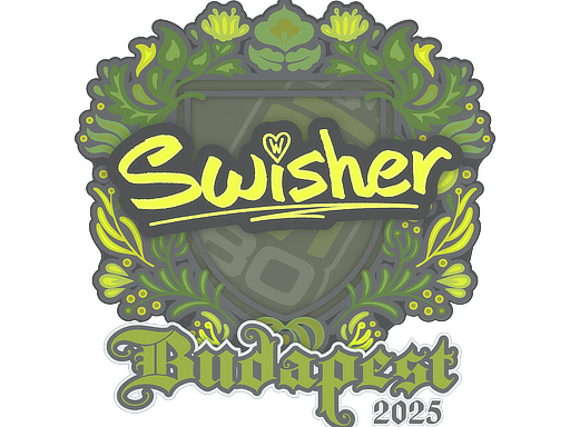 Sticker | Swisher | Budapest 2025 image