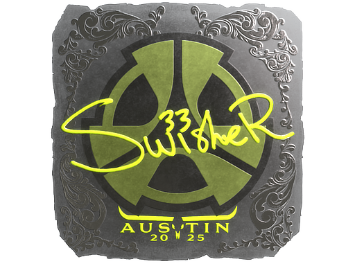 Sticker | Swisher (Foil) | Austin 2025 image