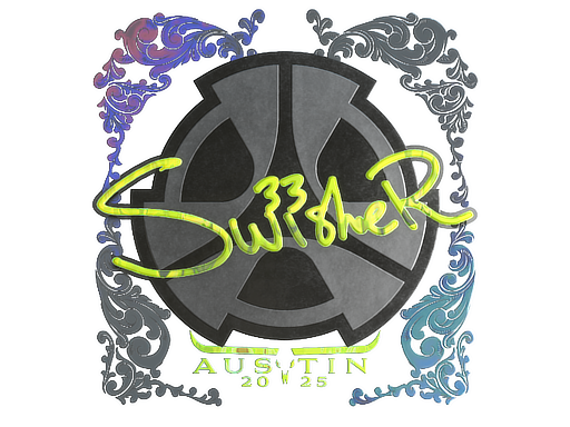 Sticker | Swisher (Holo) | Austin 2025 image