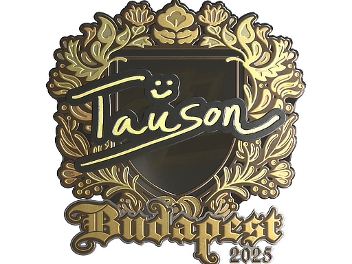 Sticker | Tauson (Gold) | Budapest 2025 image
