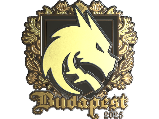 Sticker | Team Spirit (Gold) | Budapest 2025 image