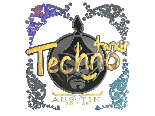 Sticker | Techno4K (Holo) | Austin 2025 image