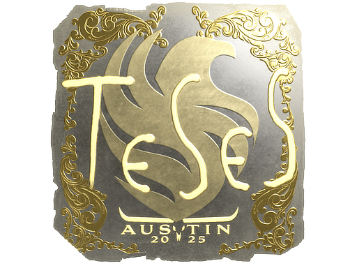 Sticker | TeSeS (Gold) | Austin 2025 image
