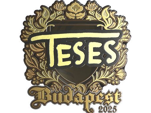 Sticker | TeSeS (Gold) | Budapest 2025 image