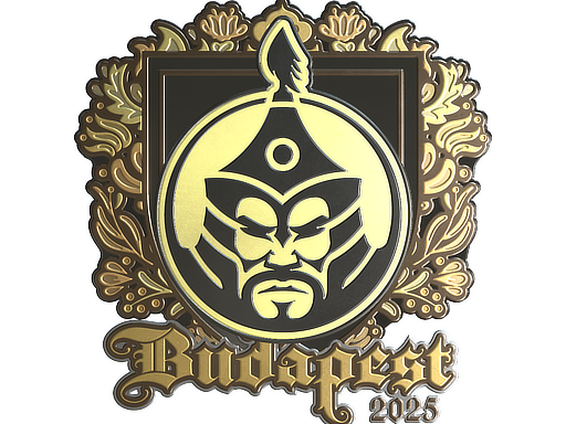 Sticker | The Mongolz (Gold) | Budapest 2025 image
