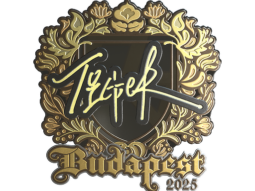 Sticker | Tiger (Gold) | Budapest 2025 image