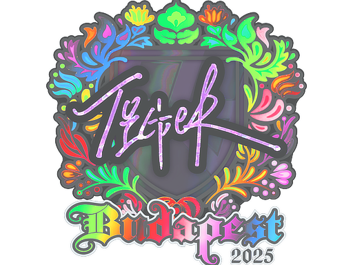 Sticker | Tiger (Holo) | Budapest 2025 image