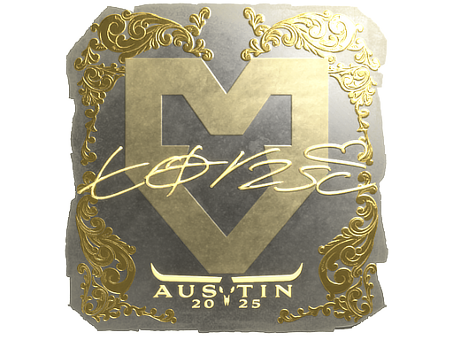 Sticker | torzsi (Gold) | Austin 2025 image