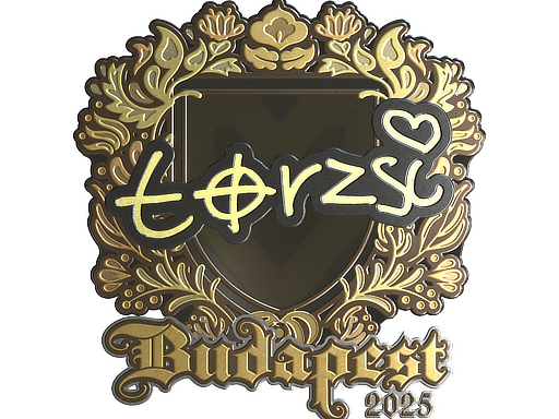 Sticker | torzsi (Gold) | Budapest 2025 image