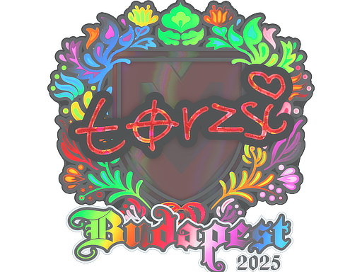 Sticker | torzsi (Holo) | Budapest 2025 image