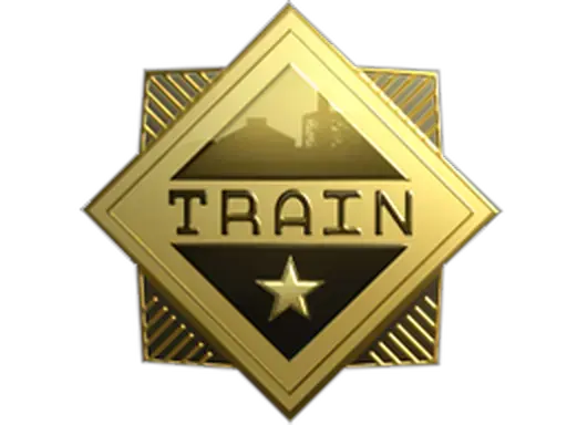 Sticker | Train (Gold)