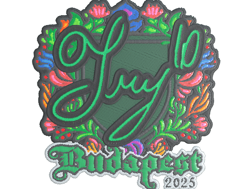 Sticker | TRY (Embroidered) | Budapest 2025 image